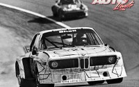 El BMW 3.0 CSL Grupo 5 diseñado por Frank Stella también participó en la prueba de los 500 Kilómetros de Dijon (1976), en esta ocasión pilotado por el sueco Ronnie Peterson.