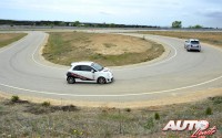 La pista de "handling" del INTA en Madrid será uno de los escenarios utilizados para los cursos del Rally Center by Abarth.