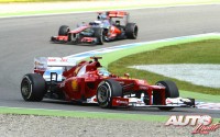 Alonso por tercera vez. GP de Alemania 2012