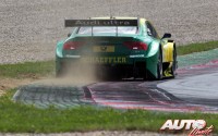 Mike Rochenfeller con el Audi A5 DTM del equipo Audi Sport Team Phoenix en el circuito Red Bull Ring (Austria), durante una carrera del Campeonato Alemán de Turismos DTM de 2012.