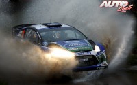 Dani Sordo con Ford Fiesta RS WRC en el Rally de Argentina 2012, puntuable para el Campeonato del Mundo de Rallyes WRC.