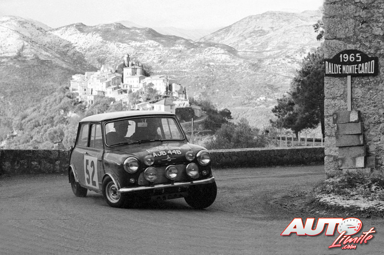 Photo De Rallye Vintage – Monte-Carlo 1965 – Automobile