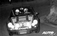 Juan Gemar "Crady" en el Rallye de Montecarlo de 1976
