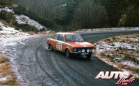 Beny Fernández en el Rallye de Montecarlo de 1976