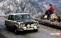 Salvador Serviá finalizó en séptima posición en el Rallye de Montecarlo de 1977, al volante de un SEAT 1430/1800 privado.