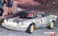 Sandro Munari ganó por segunda vez consecutiva el Rallye de Montecarlo en la edición de 1977. El tándem Munari-Lancia Stratos HF parecía entonces imbatible.