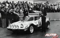 La pareja femenina formada por Christine Dacremont y su copiloto Galli llevaron su Lancia Stratos HF Grupo 4 hasta la sexta posición final en el Rallye de Montecarlo de 1977.