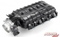 Conducto de admisión del motor V8 6.2L LT1 del Corvette C7.