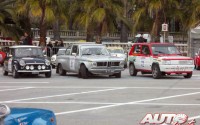 La lucha final contra el BMW 2002 Tii del equipo oficial finlandés (nº 51) supuso un aliciente extra en la lucha contra el crono para el equipo Domenech-Boto en el Rally Sanremo Histórico 2013.