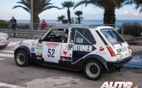 Miguel Díaz-Aboitiz y Diego Sanjuán no pudieron disputar ningún tramo del Rally Sanremo Histórico 2013 por problemas mecánicos en su Renault 5 Alpine.