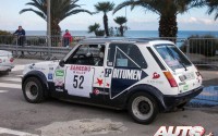Miguel Díaz-Aboitiz y Diego Sanjuán no pudieron disputar ningún tramo del Rally Sanremo Histórico 2013 por problemas mecánicos en su Renault 5 Alpine.