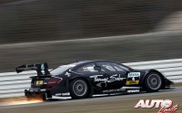 Roberto Merhi con el Mercedes AMG C Coupé DTM, durante las pruebas de pretemporada del DTM 2013 realizadas en el circuito de Hockenheim.