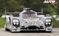 El Porsche LMP1 de 2014 entra en acción