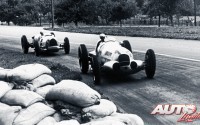 Rudolf Caracciola obtuvo la victoria en el Grand Prix de Suiza de 1937, al volante de su Mercedes W125.