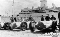 El equipo Mercedes desplazó hasta el Grand Prix de Trípoli de 1938 tres unidades de su monoplaza W154, encomendados a Rudolf Caracciola, Hermann Lang y Manfred von Brauchitsch.