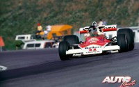 James Hunt con el McLaren M23 en el Campeonato del Mundo de Fórmula 1 de 1976.