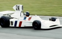 James Hunt con el Hesketh-Ford 308 con el que disputó la temporada 1974.