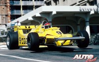 Jan Lammers con el ATS D4/02 - Ford Cosworth 3.0 V8 en el GP de Estados Unidos de1981, disputado en el circuito de Long Beach.