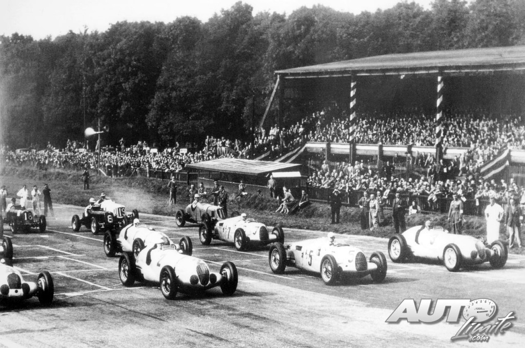 PN Coque Voiture Auto Union V16 GP Donington 1937 N°5 1/43