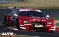 Miguel Molina con el Audi RS5 DTM del equipo Audi Sport Team Phoenix en la prueba disputada en el circuito de Oschersleben, puntuable para el Campeonato Alemán de Turismos "DTM" 2013.