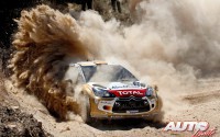 Dani Sordo con el Citroën DS3 WRC en el Rally Acrópolis de Grecia 2013.