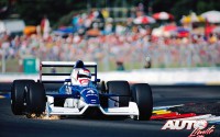 Jean Alesi con el Tyrrell-Ford 019 durante el Gran Premio de Francia de Fórmula 1 de 1990, disputado en el circuito de Paul Ricard.