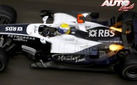 Nico Rosberg con el Williams-Toyota FW29 durante el Gran Premio de Mónaco de Fórmula 1 2007, disputado en el circuito urbano de Montecarlo.