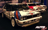 Lancia Delta HF 4WD Grupo A pilotado por Juha Kankkunen en 1987. Motor 2.0 Turbo / 258 CV a 7.000 rpm / 1.187 kg de peso.