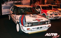 Lancia Delta HF 4WD Grupo A pilotado por Juha Kankkunen en 1987. Motor 2.0 Turbo / 258 CV a 7.000 rpm / 1.187 kg de peso.