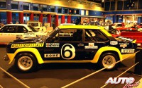 Fiat 131 Abarth Grupo 4 pilotado por Maurizio Verini en 1977. Motor 2.0 atmosférico / 215 CV a 7.000 rpm / 973 kg de peso.