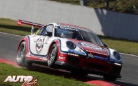 Georg Engelhardt con el Porsche 911 GT3 Cup durante la prueba disputada en el circuito de Oschersleben, puntuable para la Porsche Carrera Cup de Alemania 2013.