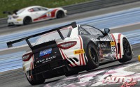 Jonathan Sicart y Ange Barde con el Maserati MC Gran Turismo en la carrera disputada en el circuito de Paul Ricard, puntuable para el Trofeo Maserati World Series 2013.