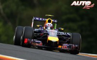 Daniel Ricciardo por tercera vez. GP de Bélgica 2014