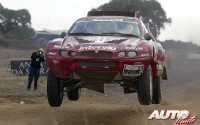 Álvaro Acevedo con el MG Proto durante la Baja Portalegre 2004.