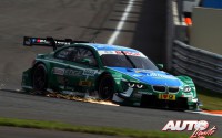 Augusto Farfus con el BMW M3 DTM, durante la prueba disputada en el circuito de Moscú (Rusia), puntuable para el Campeonato Alemán de Turismos "DTM 2013".