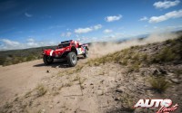 Adam Malysz con su Buggy en la 2ª etapa del Rally Dakar 2015, disputada entre las localidades argentinas de Villa Carlos Paz y San Juan.