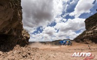 Andrey Karginov (Kamaz) en la 10ª etapa del Rally Dakar 2015, disputada entre Calama (Chile) y Salta (Argentina).