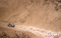 Nasser Al-Attiyah con el MINI ALL4 Racing en la 10ª etapa del Rally Dakar 2015, disputada entre Calama (Chile) y Salta (Argentina).