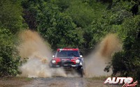 Orlando Terranova con el MINI ALL4 Racing en la 11ª etapa del Rally Dakar 2015, disputada entre las localidades argentinas de Salta y Termas de Río Hondo.