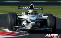 Ralf Schumacher al volante del Williams-BMW FW22, durante una prueba puntuable para el Campeonato del Mundo de Fórmula 1 2000.