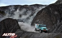 Gerard De Rooy, al volante del Iveco Powerstar, durante la etapa 6 del Rally Dakar 2016, disputada en Uyuni.
