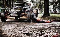 Tom Coronel (Buggy Suzuki Swift GTi) tuvo que abandonar durante la etapa 4 del Rally Dakar 2016, disputada en San Salvador de Jujuy.