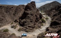 Eduard Nikolaev, al volante del Kamaz 4326, durante la etapa 8 del Rally Dakar 2016, disputada entre Salta y Belén.