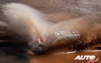 Sébastien Loeb, al volante del Peugeot 2008 DKR16, durante la etapa 7 del Rally Dakar 2016, disputada entre Uyuni y Salta.
