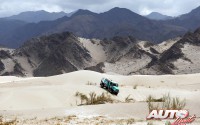 Gerard De Rooy, al volante del Iveco Powerstar, durante la etapa 10 del Rally Dakar 2016, disputada entre Belén y La Rioja.