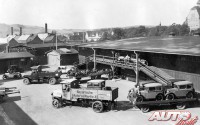 Fábrica BMW en Eisenach, donde se producía el BMW Dixi 3/15 PS (1929).