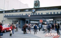 Fábrica BMW de Milbertshofen en Múnich (1965).