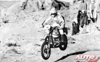 Hubert Auriol y la BMW R 80 G/S obtuvieron la victoria absoluta en motocicletas del Rally París - Dakar 1981.