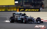 Rosberg, sólido como una roca. GP de Bahréin 2016