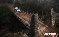 Ott Tanak al volante del Ford Fiesta RS WRC, durante el Rally de Argentina 2016, puntuable para el Campeonato del Mundo de Rallyes WRC 2016.